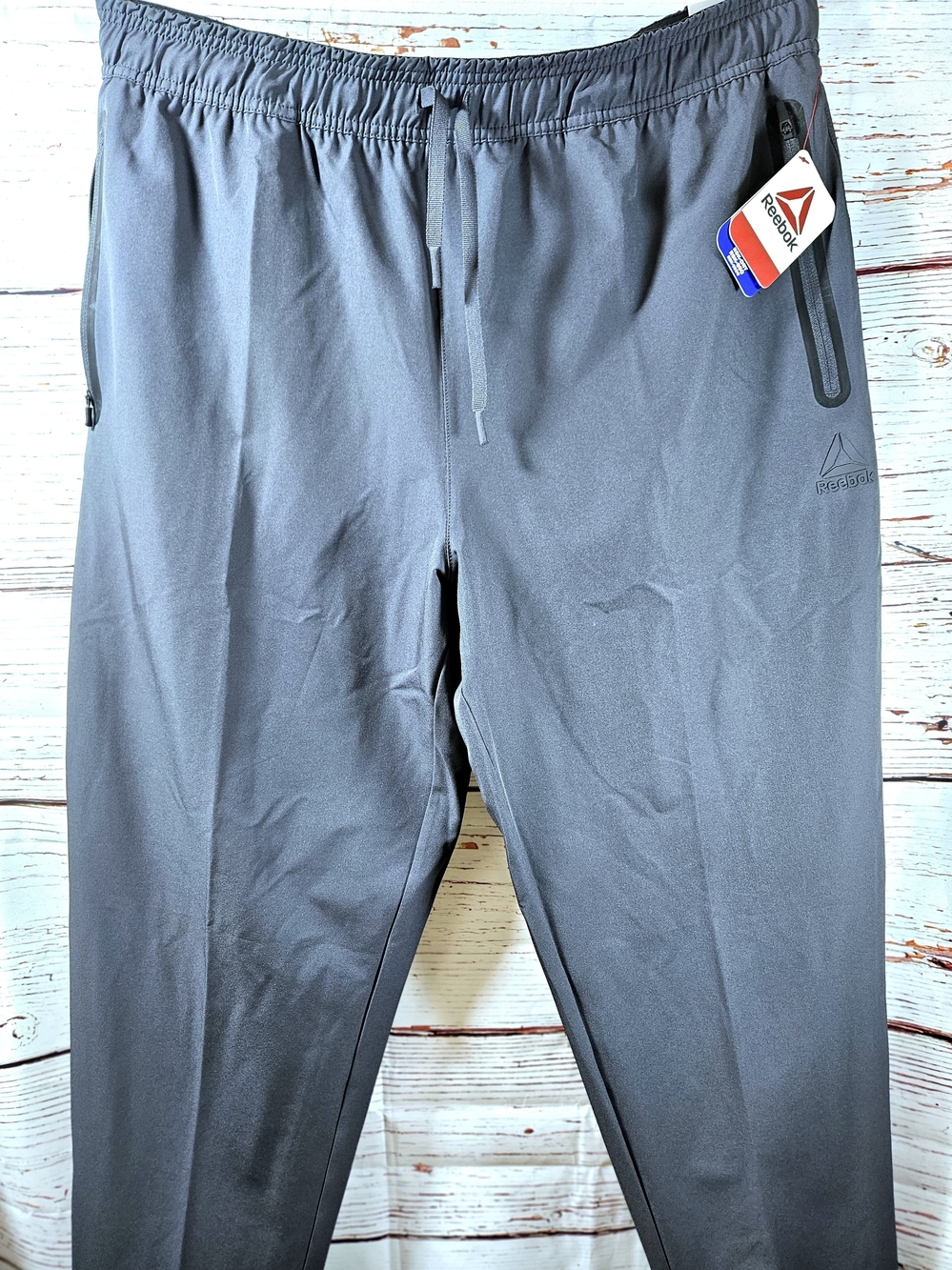 Reebok Men’s Gray Performance Jogger Pants